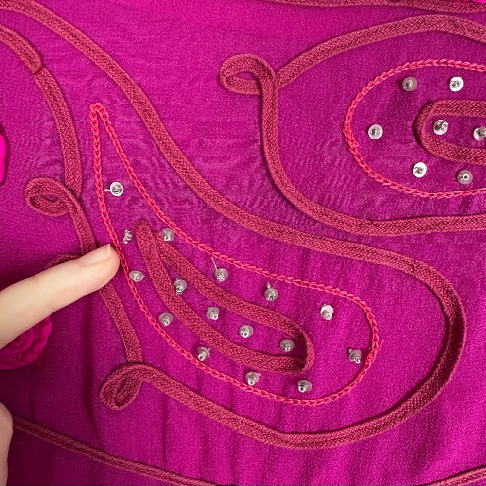 Nanette Lepore Silk Y2K Blouse - Picture 7 of 10